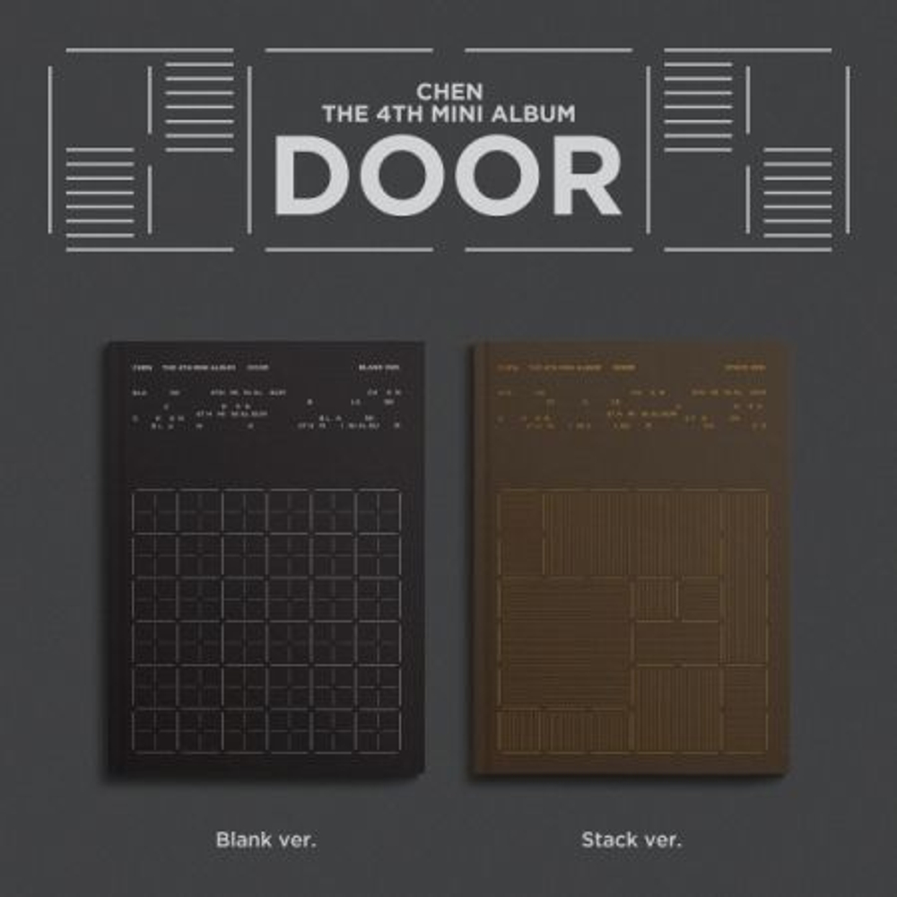 Альбом CHEN - DOOR 4th Mini Album RANDOM Version