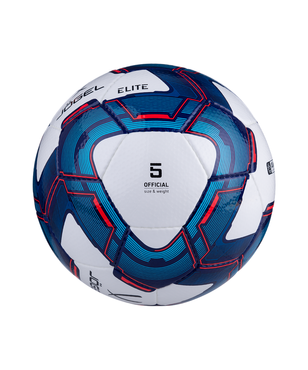 Мяч футбольный Elite №5, белый/синий/красный