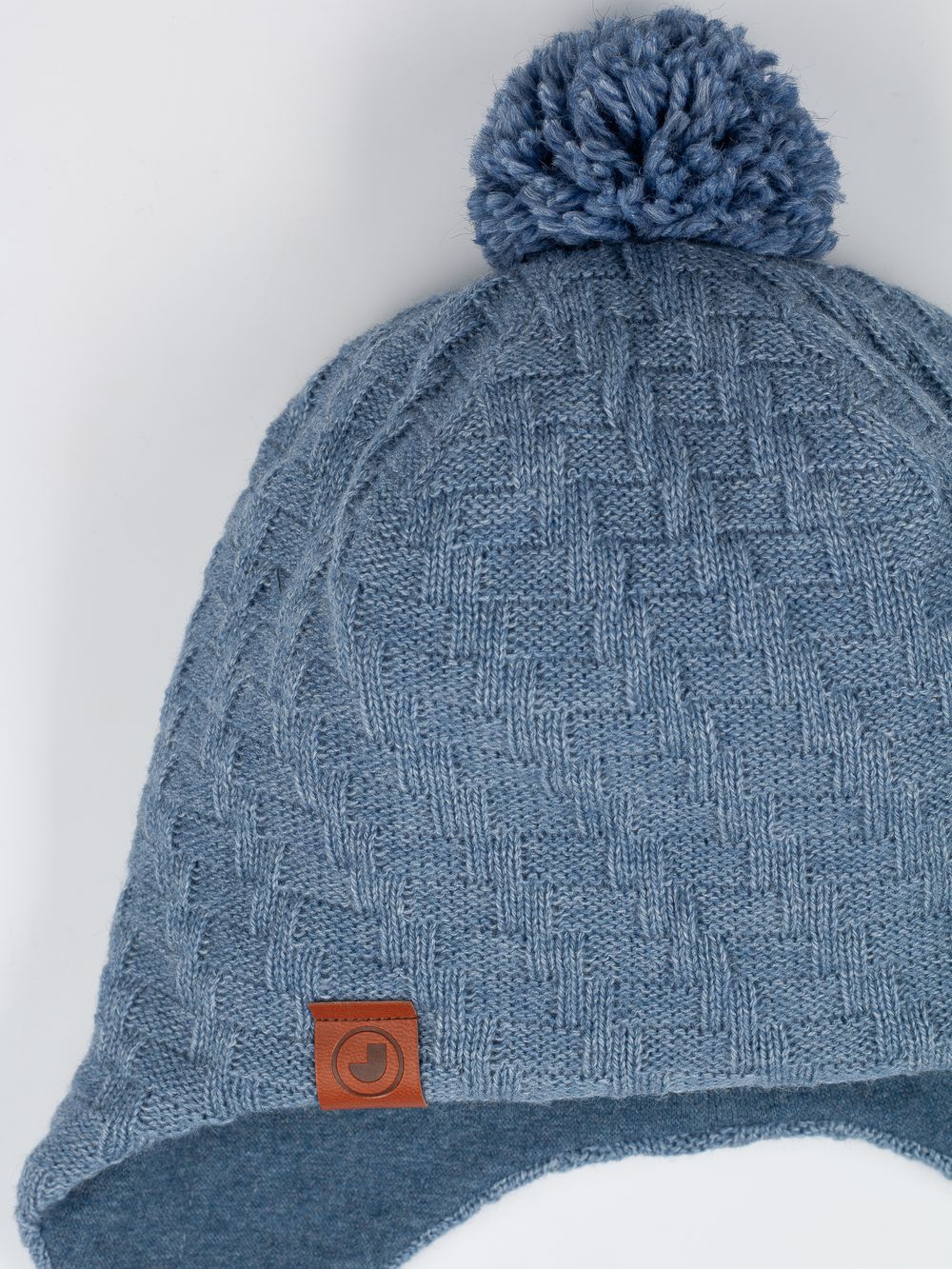 Шапка весенняя/осенняя вязаная КОДИ (Деним)