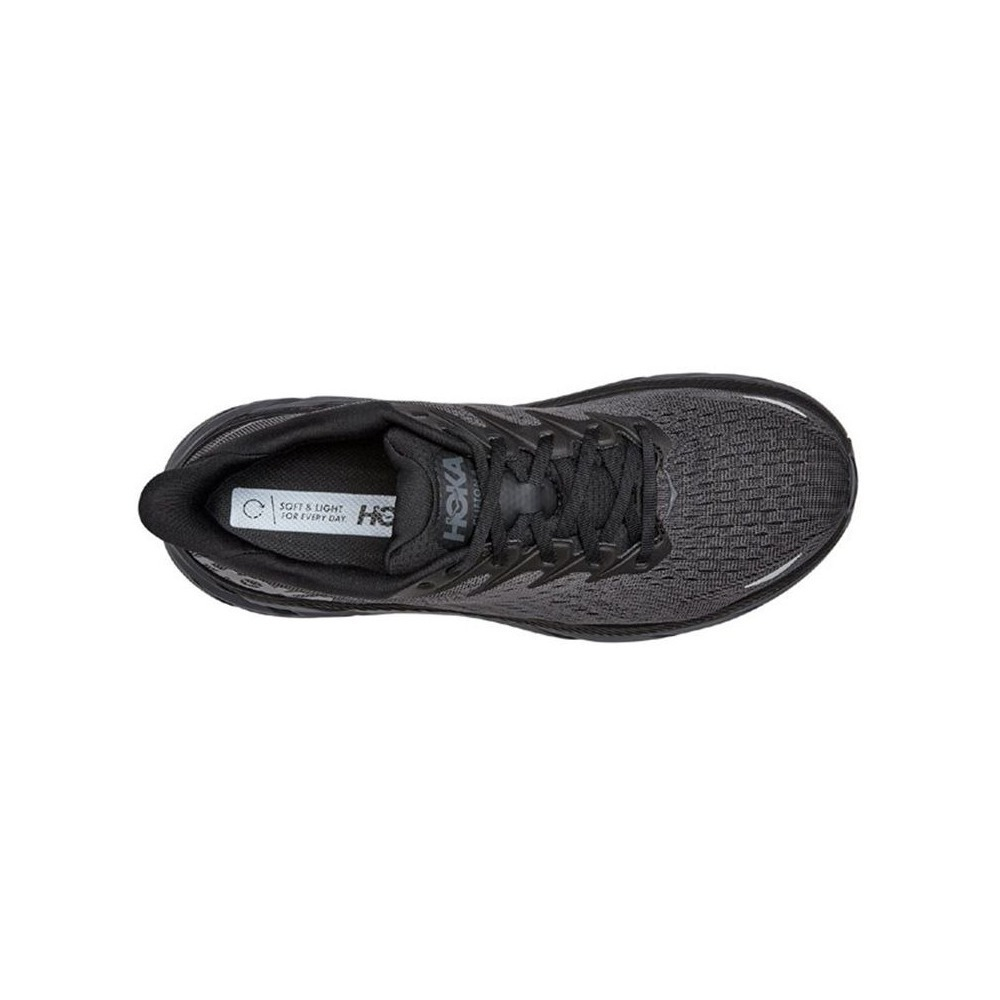 Кроссовки мужские HOKA M CLIFTON 8 WIDE Black / Black