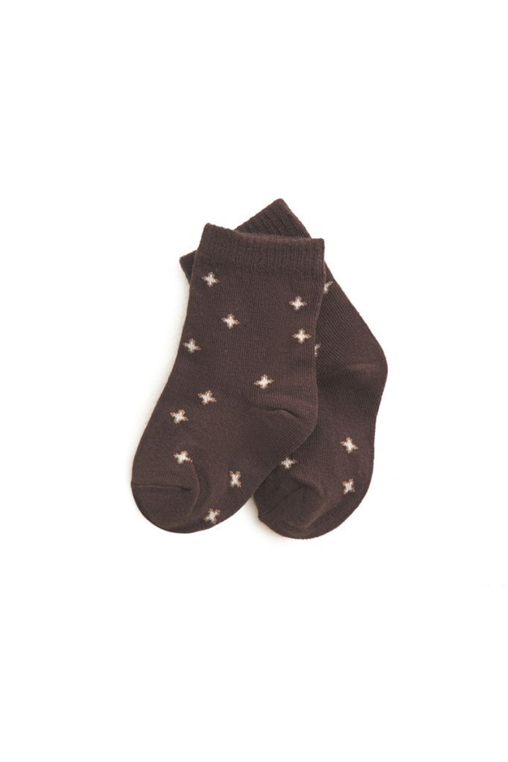 Носки детские Loomknits Шоколад со звездочками