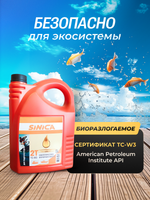 Масло синтетическое для 2-х тактных гидроциклов (гидроскутеров) TC-W3, 5л.