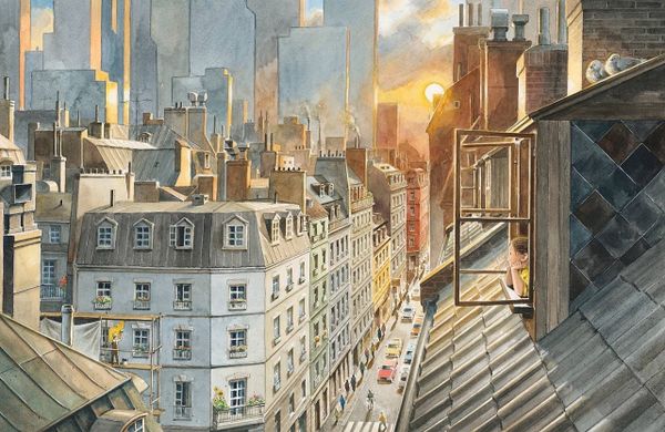 Серый город