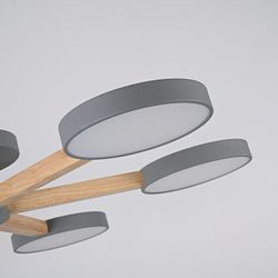 Люстра на штанге Imperiumloft TURNA Gray TURNA01