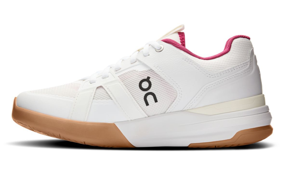 Женские теннисные кроссовки On The Roger Clubhouse Pro - ivory/grenadine