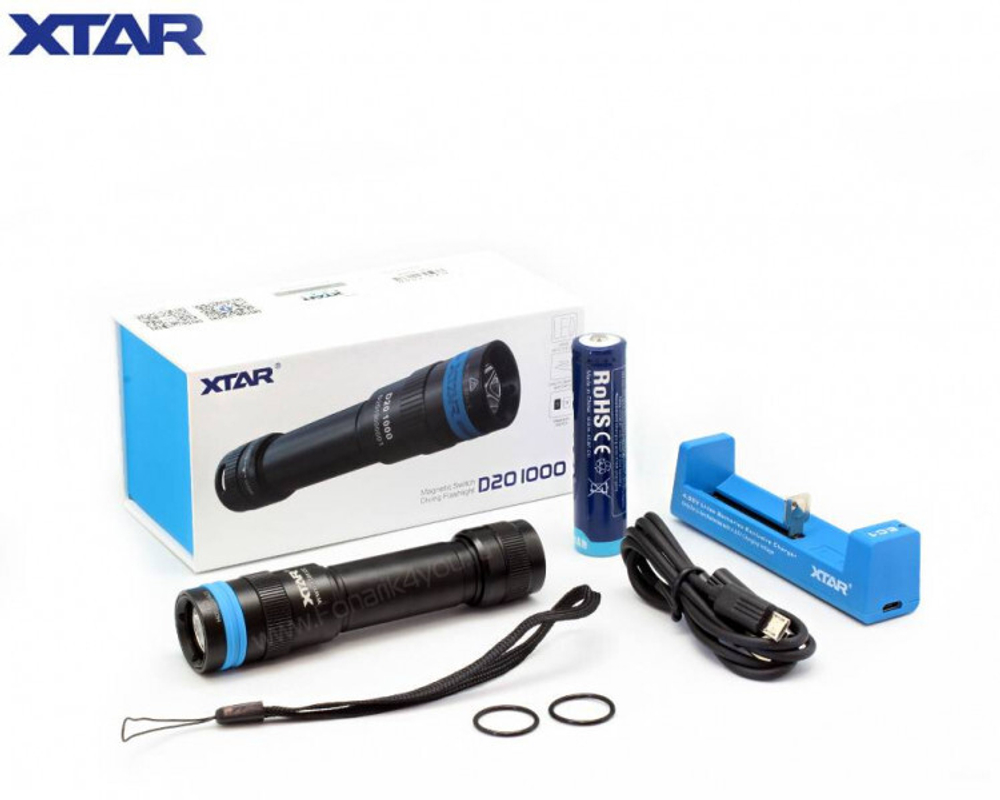 Подводный фонарь Xtar D20B