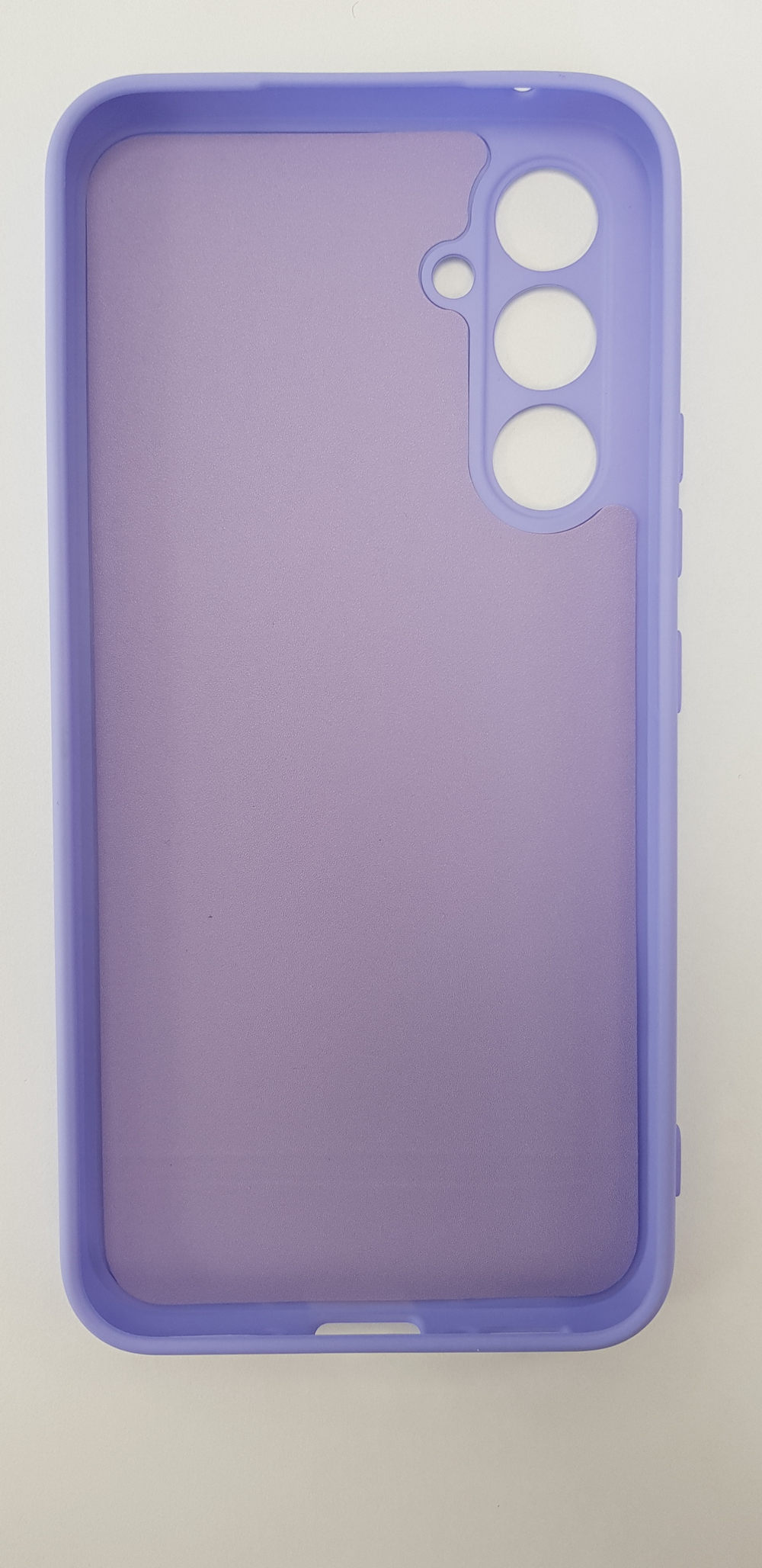 Накладка Samsung A54 4G/5G силикон матовый лиловый Soft Case Zibelino