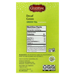 Celestial Seasonings, Зеленый чай, без кофеина, 40 чайных пакетиков, 74 г (2,6 унции)