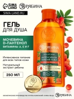 Гель для душа, интенсивное питание кожи, аромат рябины, 250