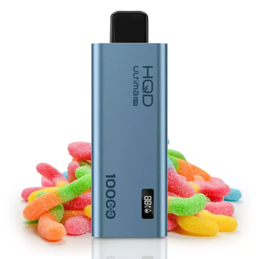 HQD ULTIMA PRO 10000 - Sour Gummy Worms (5% nic)