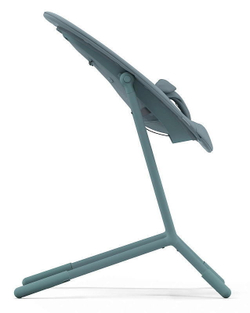 Стульчик для кормления Cybex Lemo 4 в 1 с мягкими чехлами Comfort Inlay Stone Blue/Suede Grey
