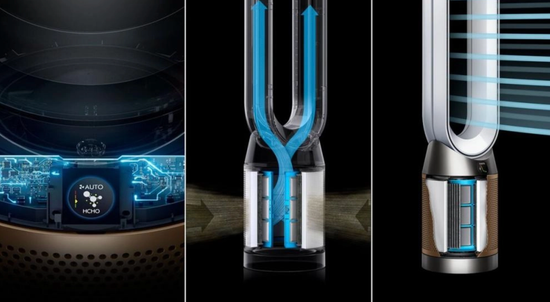 Очиститель воздуха Dyson Purifier Cool PC2 De-NOx TP12 (White/Gold)