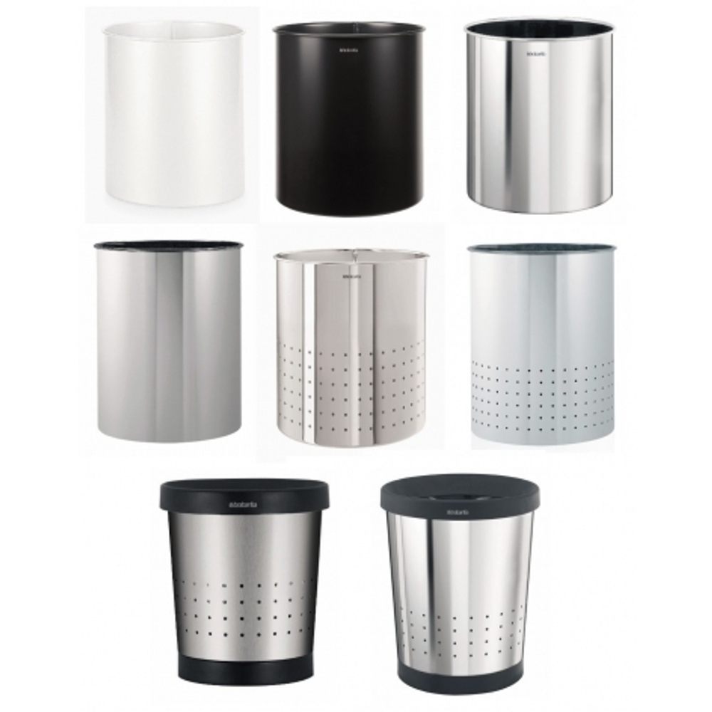 Корзина для бумаг 5л Brabantia Стальной матовый