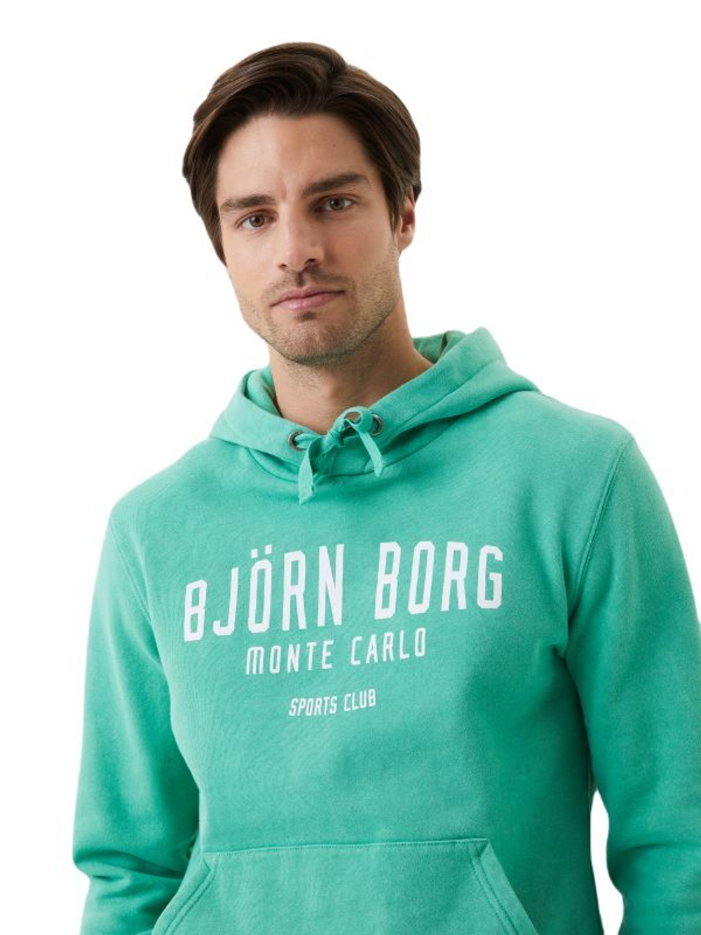 Мужская теннисная кофта Björn Borg Sthlm Hoodie - winter green