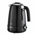 Чайник BQ (БИ-КЬЮ) KT1724SW, 1,7 л, 2200 Вт, закрытый нагревательный элемент, ТЕРМОРЕГУЛЯТОР, черный, 86195511