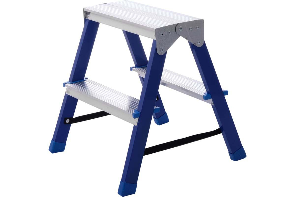 Стремянка стальная двухсторонняя ЛАЙТ 02 ступени