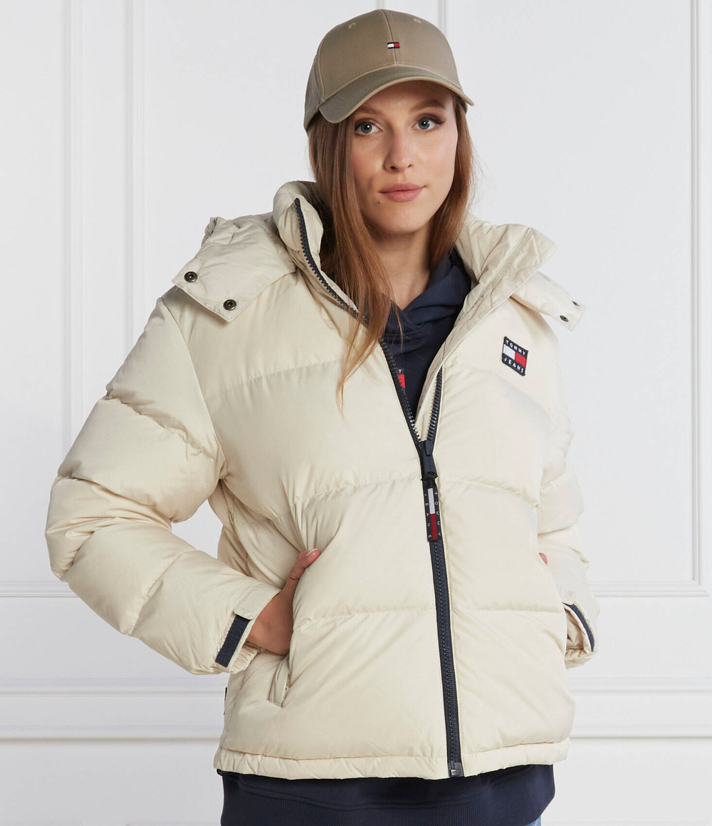 Пуховая куртка Tommy Jeans - экрю(DW0DW14661)