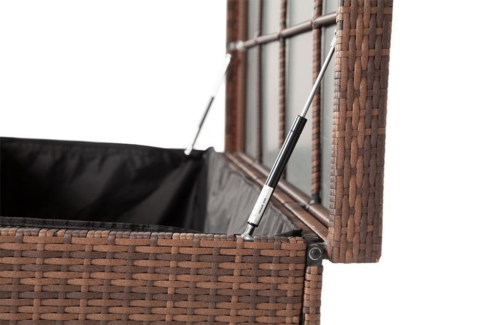 Сундук из искусственного ротанга 4Sis Porto brown