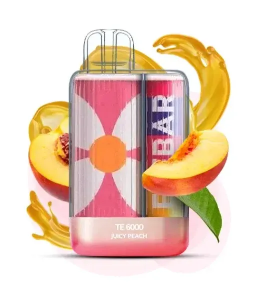 Elf Bar TE6000 - Juicy Peach (5% nic)