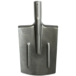 Лопата штыковая прямоугольная из рельсовой стали с ребрами жестости