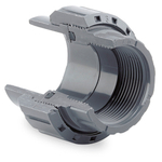 Муфта переходная ПВХ (НПВХ) разборная с внутренней резьбой под клей (Ру10), HIDROTEN, Испания