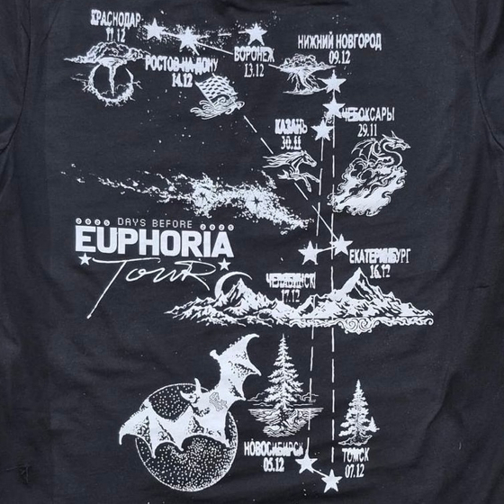 T-SHIRT "EUPHORIA TOUR"