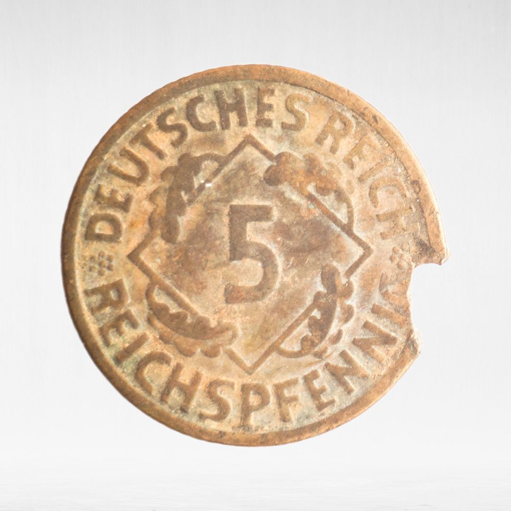 Germany, 5 Reichspfennig, 1926, (Berlin Mint - "A"), F