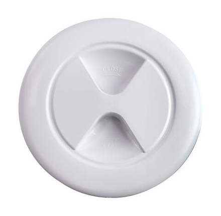 Лючок палубный 102 мм, белый