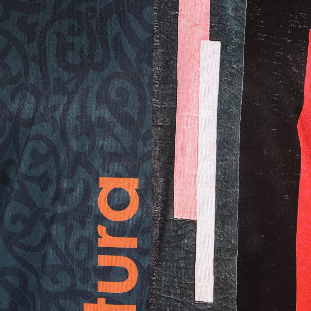 Мужская футболка изумрудная с разноцветным принтом Sesmik by Vlad Sedov VS002/VS0055