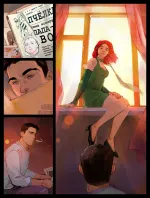 Графический роман Юлия (альтернативная обложка)