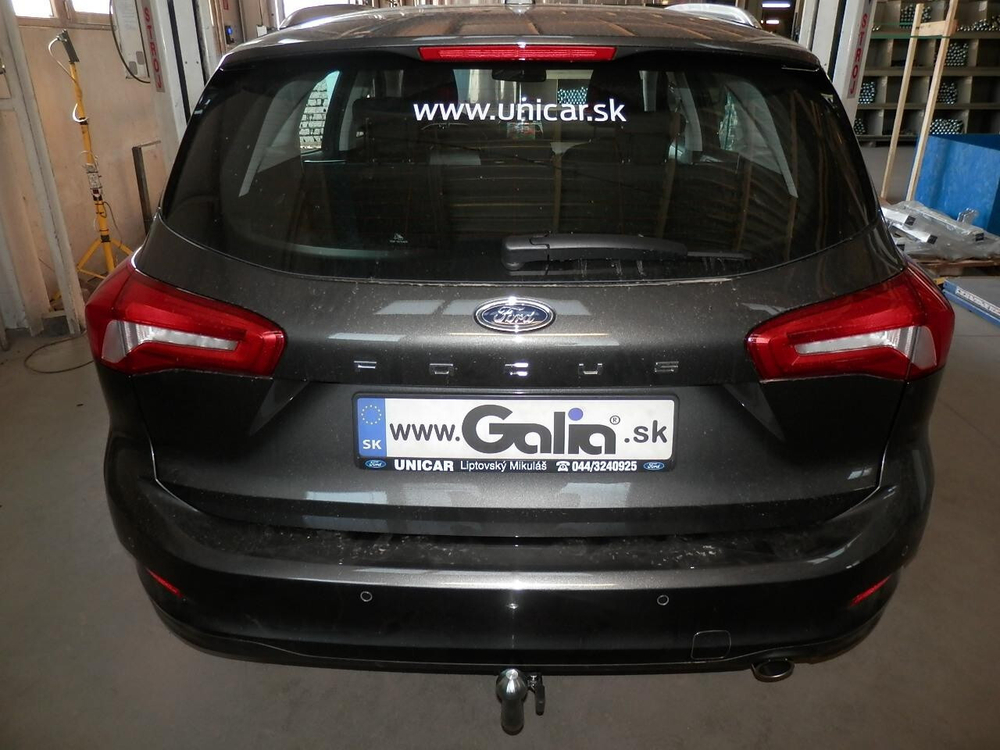 Фаркоп оцинкованный Galia F135A для Ford Focus 4 универсал 2018-(паспорт и сертификат в комплекте)(без электрики)