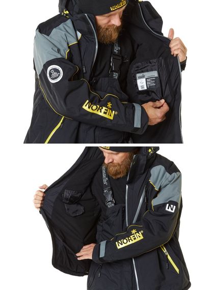 Kостюм демисезонный Norfin VERITY чёрн. S