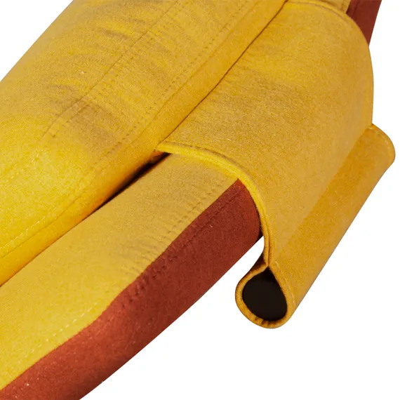 Мягкий домашний шезлонг Sigma, желтый | Купить в Hallberg.ru