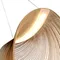 SL6900.503.32 Светильник подвесной ST-Luce Белый/Древесный LED 1*32W 4000K FOSSIL