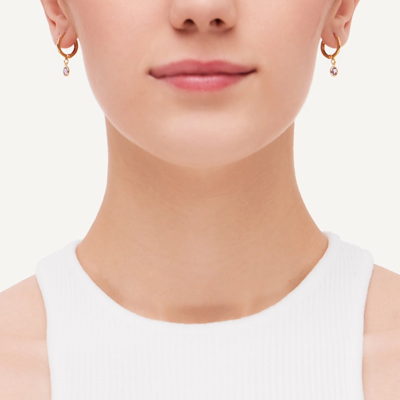 Серьги Круг Жизни – Золото