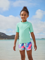 Рашгард с коротким рукавом для девочки Next AB7-621, Мятный