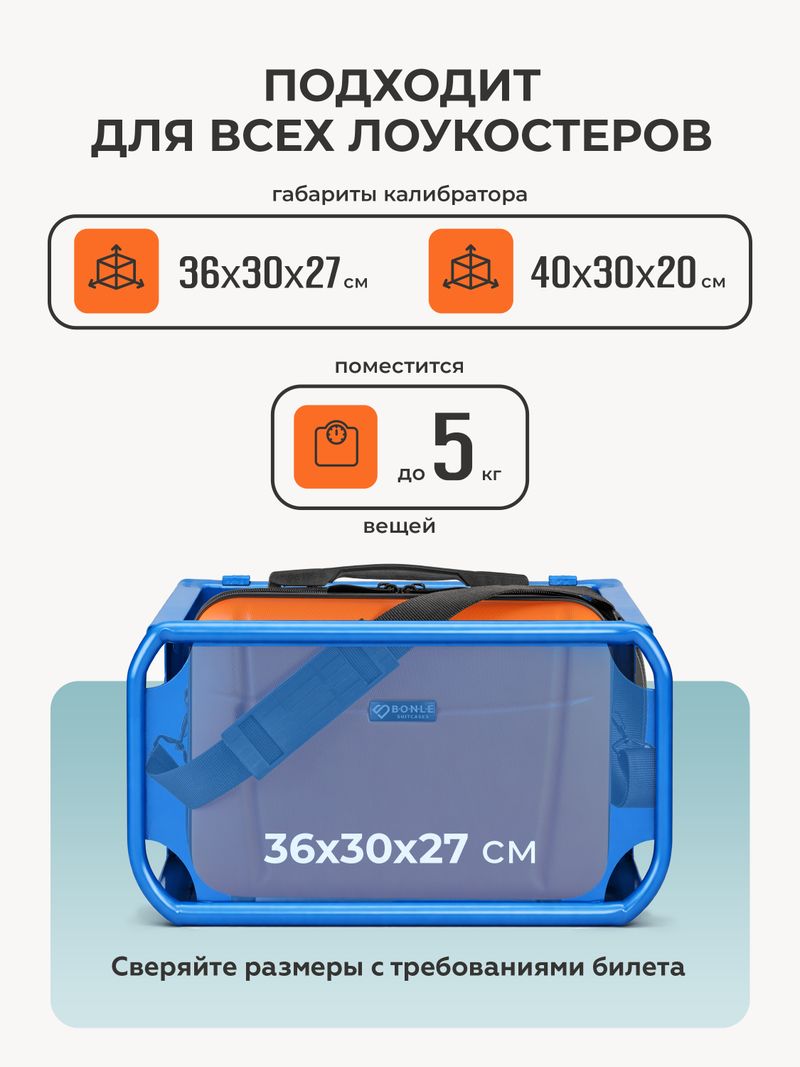 Чемодан S с кейсом в комплекте Папайя