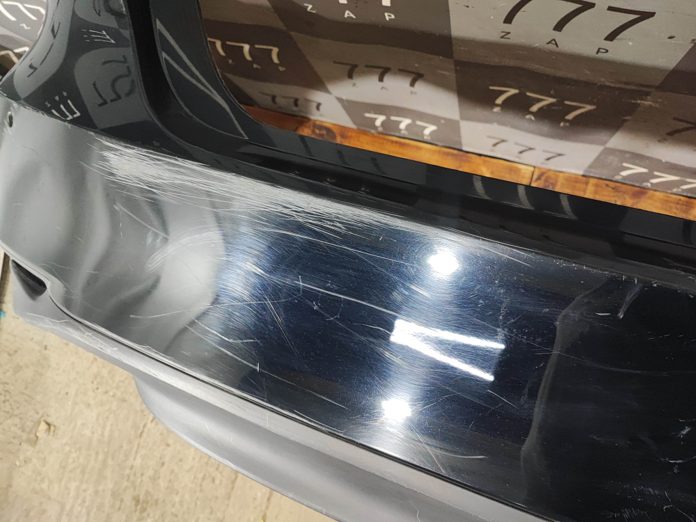 Бампер задний + юбка заднего бампера Toyota Camry (XV70) 17-нв Б/У Оригинал 521590X921