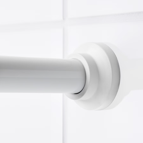 БОТАРЕН BOTAREN Штанга для душа, 120-200 см, белая