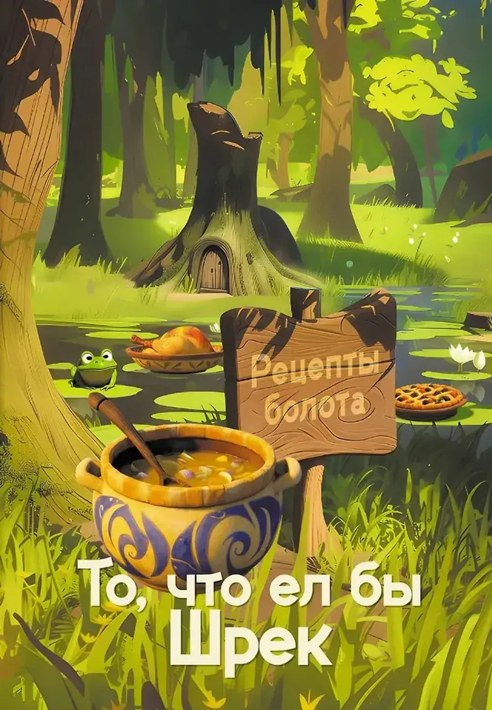 Книга Рецепты болота. То, что ел бы Шрек