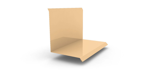 Планка примыкания с покрытием Полиэстер 0,45мм, цвет RAL 1014  2м