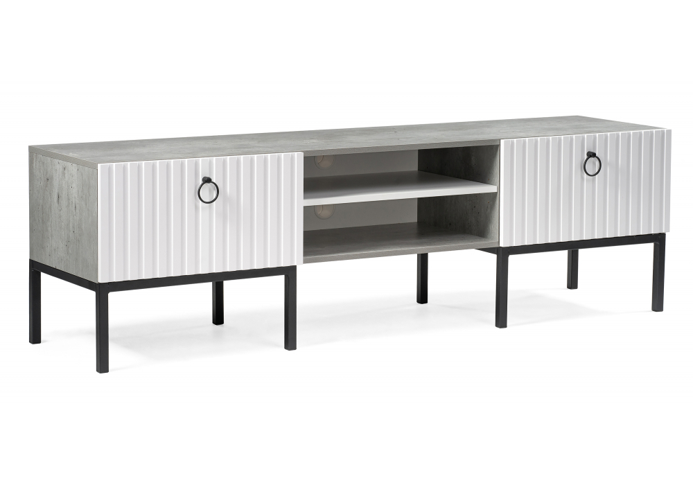 ТВ-тумба Woodville Tulip метрополитан грэй