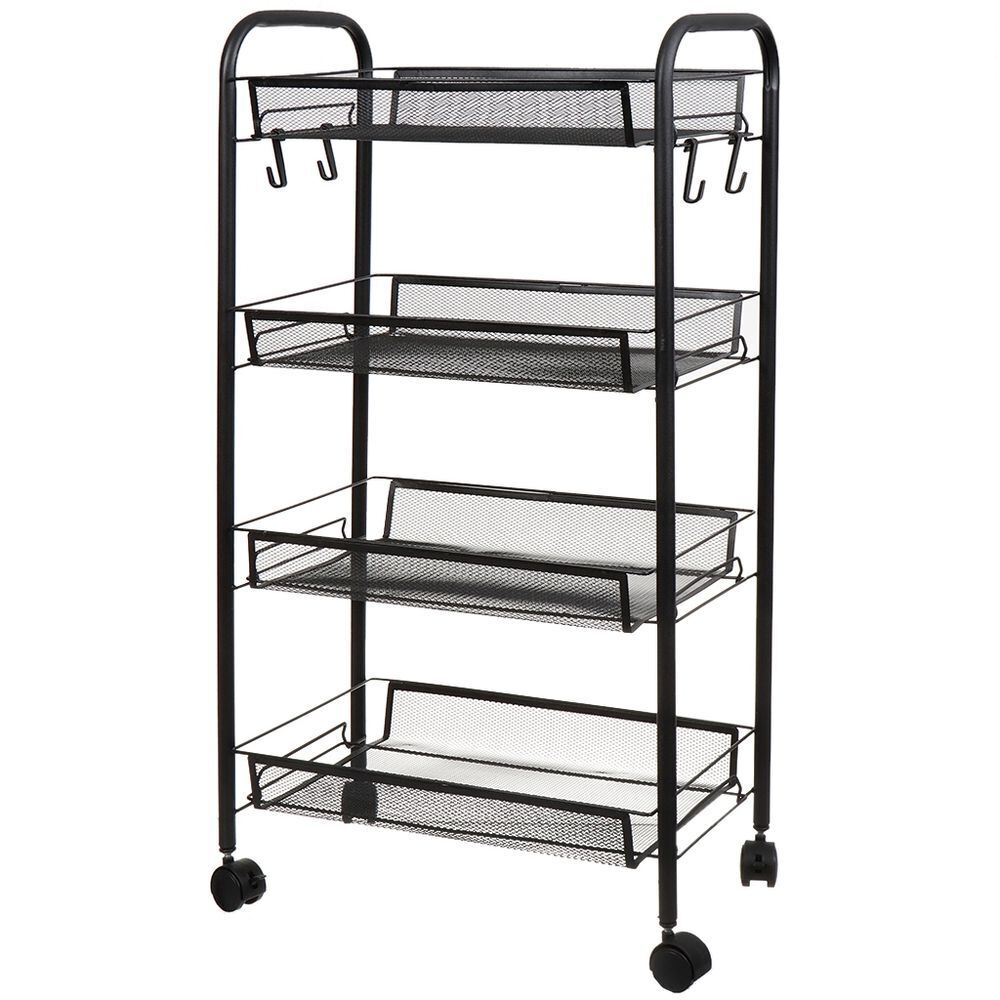 Полка универс, железо, 4 секц, 45х26х85 см, прямая, Y9-250