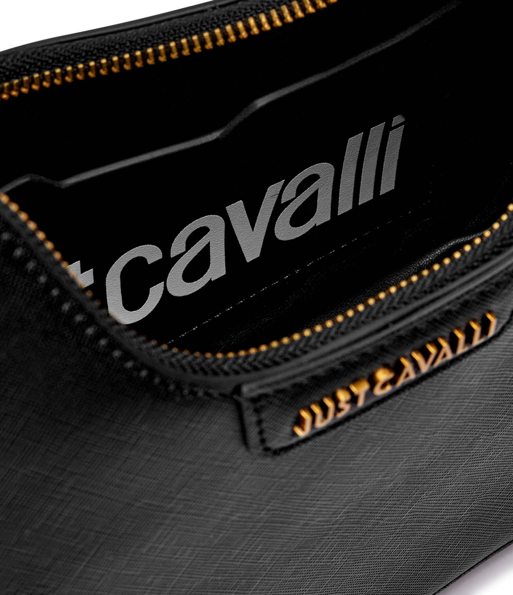 Сумка хобо + платок Just Cavalli - черный(77RA4BI4ZS766)