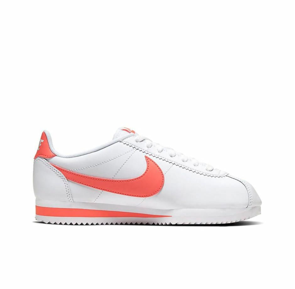 Женские кроссовки Nike Cortez Leather 'White Pink' 807471-115