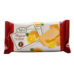 Вафли Апельсино-лимонные Bifrut  на фруктозе 100 гр