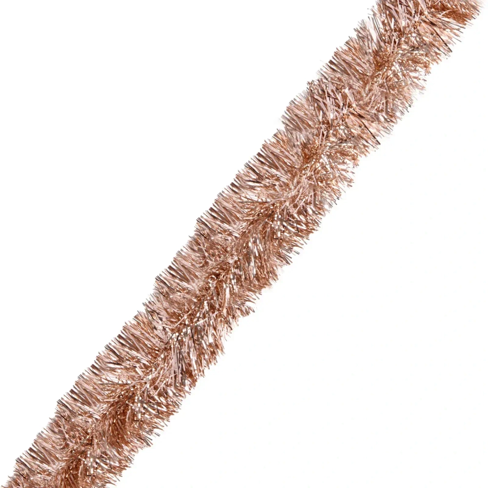 Мишура «Волшебные искры» 2 м 9 см, Розовое золото