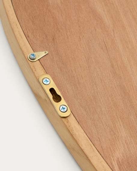 Зеркало Alura в раме из тикового дерева 45,5 x 45,8 см