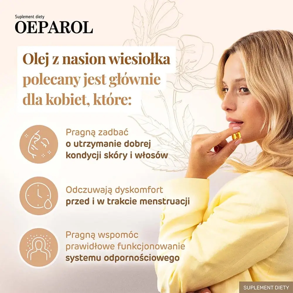 Oeparol - капсулы примулы вечерней, 60 шт.