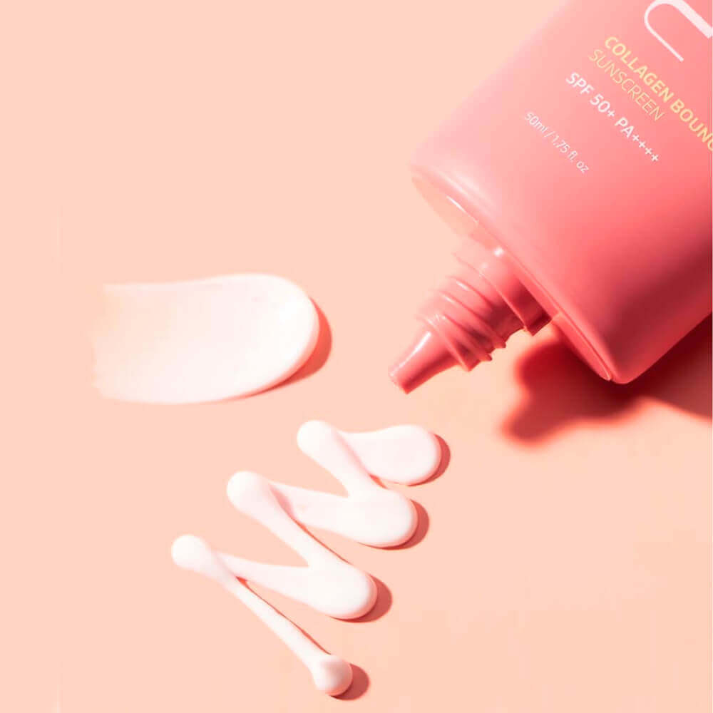 BLIV:U Collagen Bouncing Sunscreen SPF50+PA++++ Коллагеновый солнцезащитный крем с пептидами